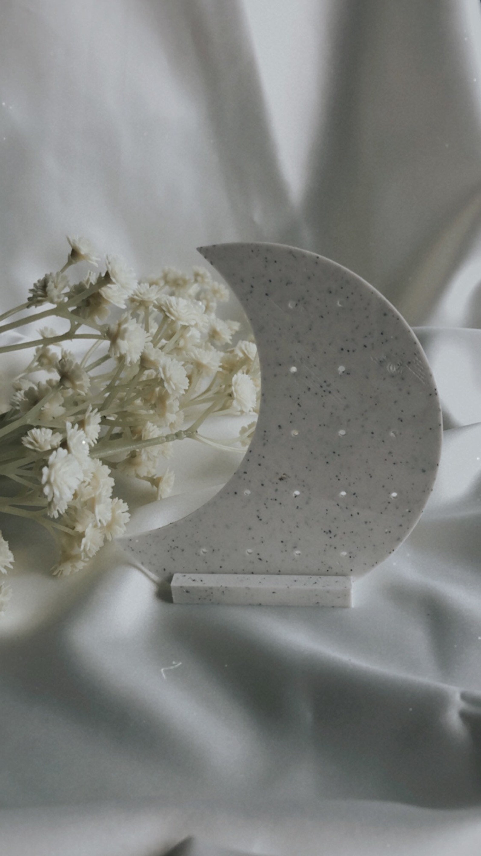 3D Printed Moon Earring Holder Stand/Eco Friendly Etsy