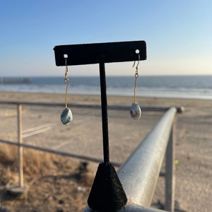 Larimar Dangle Earrings