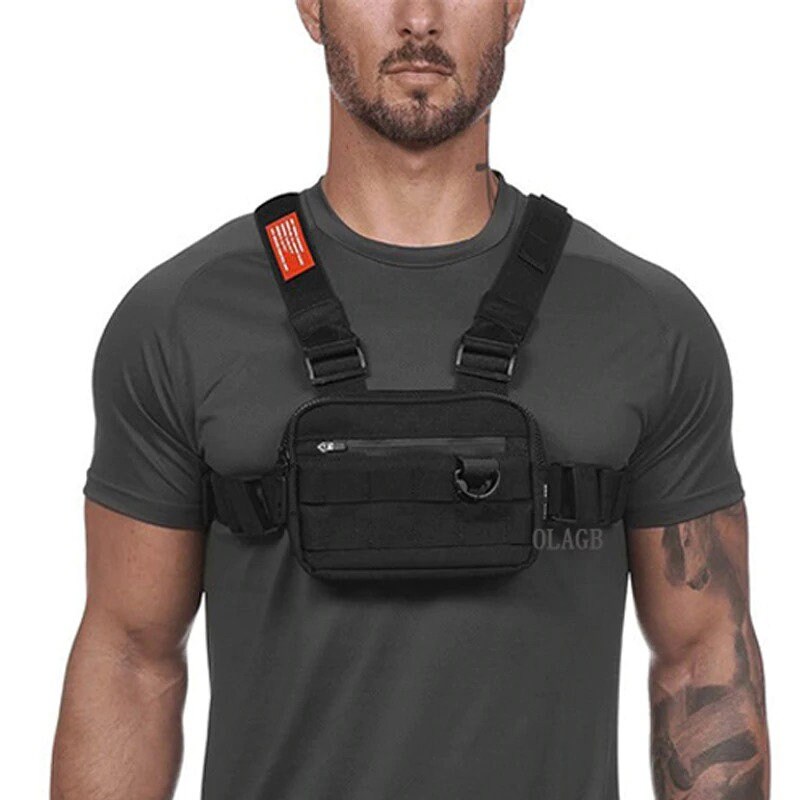 Chest Rig Vest Bag Chest Bag Tactical Vest Bag Streetwear | Etsy