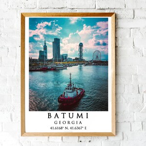 Batumi Georgia Photograph Wall Art Print