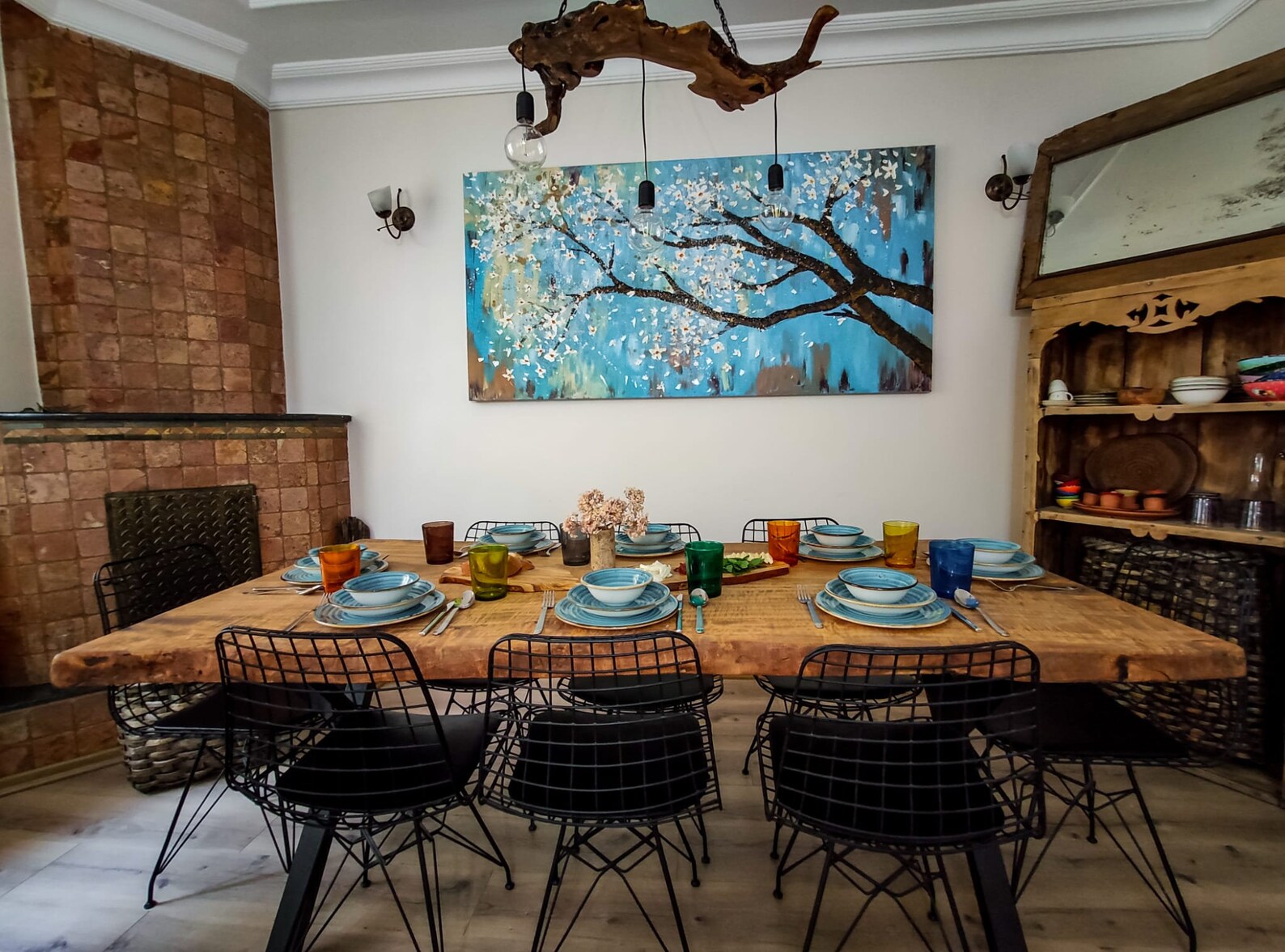 Single Slab, Dining Table, Office Table, Office Desk, Handmade Wood