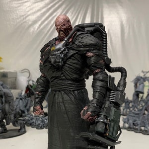 Tyrant X Mr.x Resident Evil 2 Resin 3d Printed DIY Model Kit 