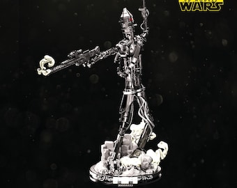 IG-88/IG-11 Droid from The Mandalorian Resin 3d printed model kit Various scales availabke