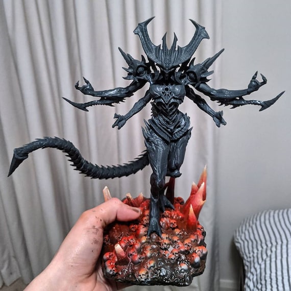 Diablo 3 Statue / Figure Resin 3d Printed DIY Model Kit 1:8 or 1