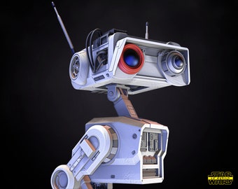 Kit de modelo DIY impreso en resina del droide BD-1 de Star Wars, Jedi Survivor, Fallen Order