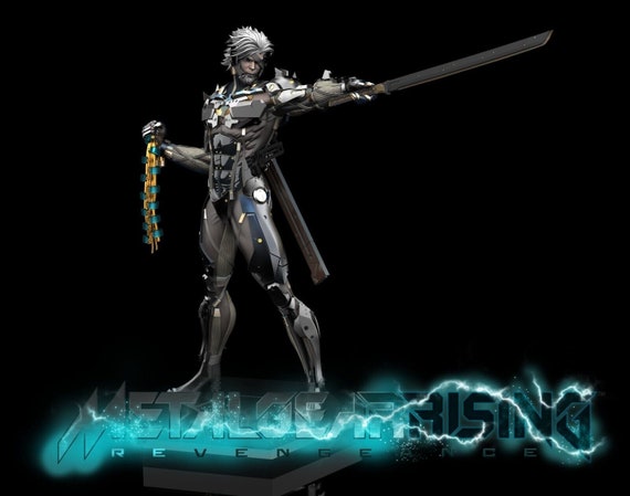 Raiden Metal Gear Solid Rising Resin 3d Printed DIY Model Kit Statue  Various Scales Available - Etsy Norway