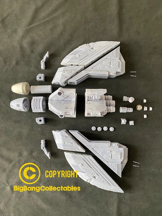 アソーカ・タノス T6 シャトル 宇宙船 スターウォーズ 樹脂 3D