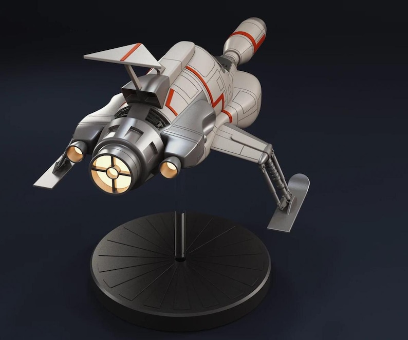 Shadow Interceptor S.H.A.D.O Interceptor From UFO Gerry Anderson Resin 3d Printed DIY ...