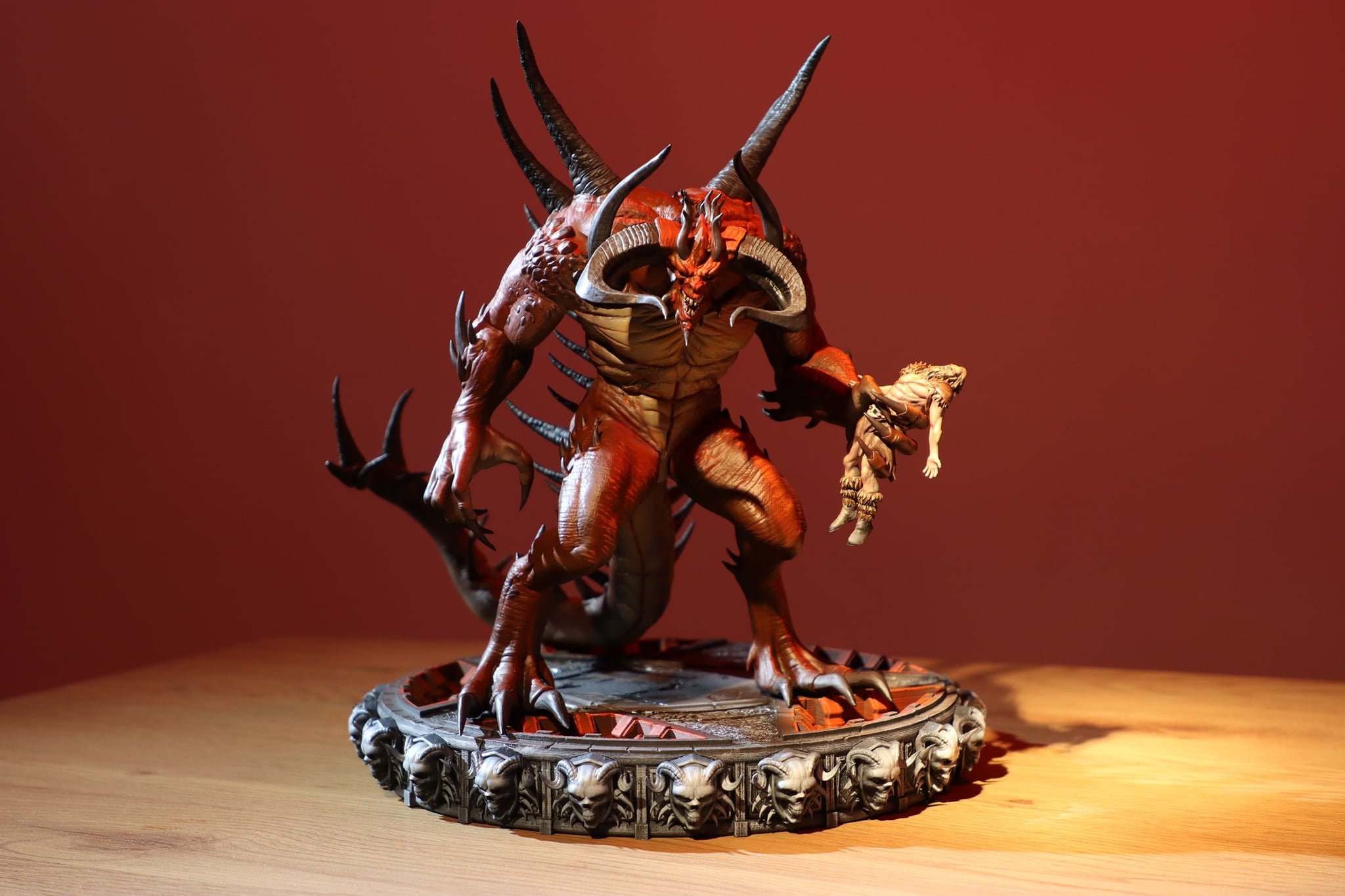 Diablo 2 Statue / Figure Resin 3d Printed DIY Model Kit 1:32 or 1