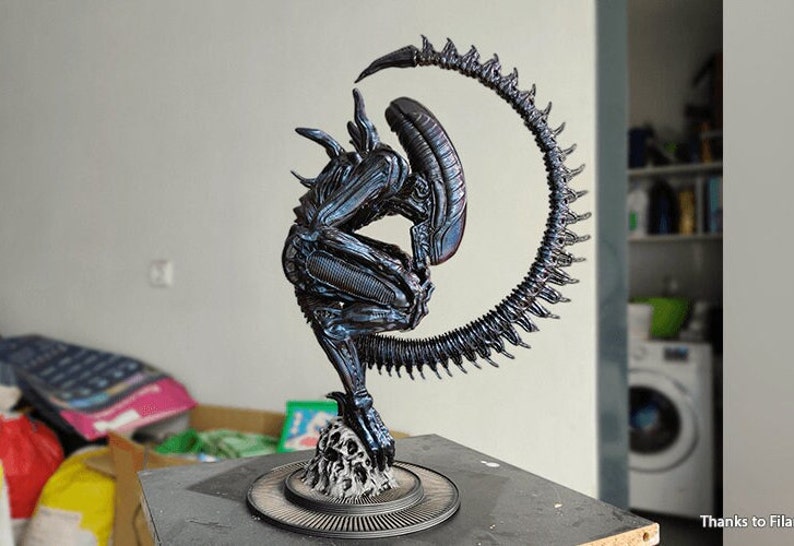Alien Xenomorph Birth Resin 3d Printed DIY Model Kit Figure - Etsy