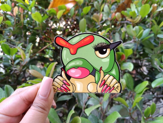 CATERPIE VINYL DECAL STICKER CHOOSE COLOR/SIZE POKEMON