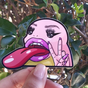 Ratchetung Vinyl Sticker | Weatherproof sassy meme sticker| car, laptop decal