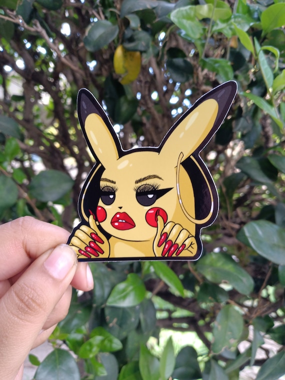 Mamachu Vinyl Weather Proof Sticker| Funny, Sassy, Baddie Anime