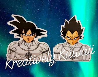 Pegatinas de vinilo Saiyamite / Calcomanías de crossover de guerreros y luchadores de anime, cómics invencibles de Viltrum
