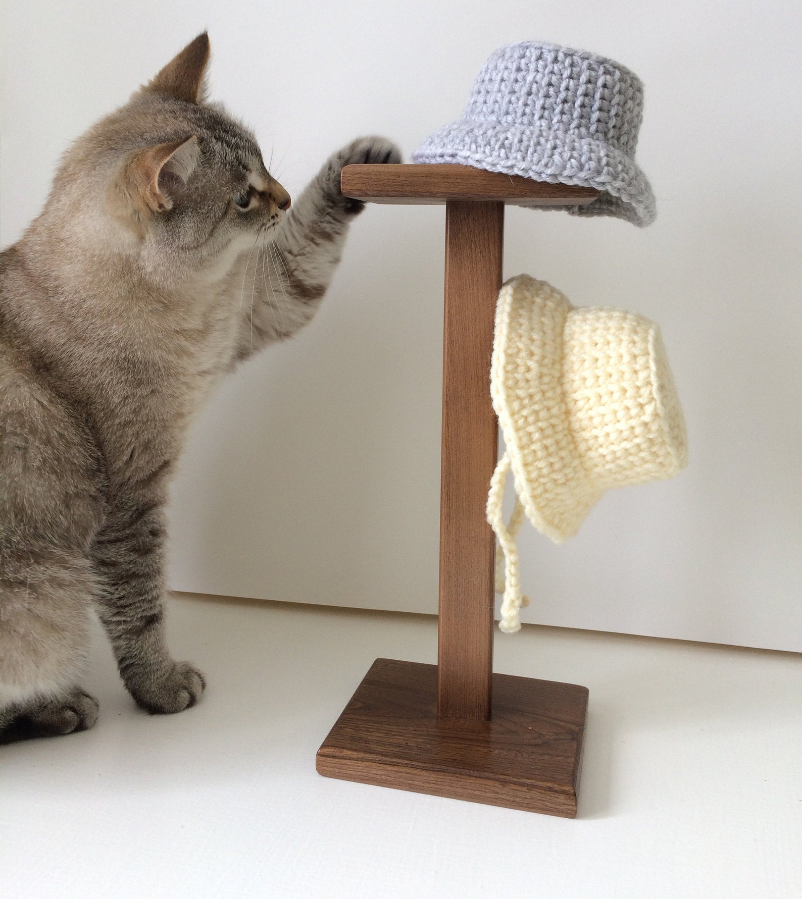 Bucket hat pattern bucket hat for cat crochet hat for cats Etsy