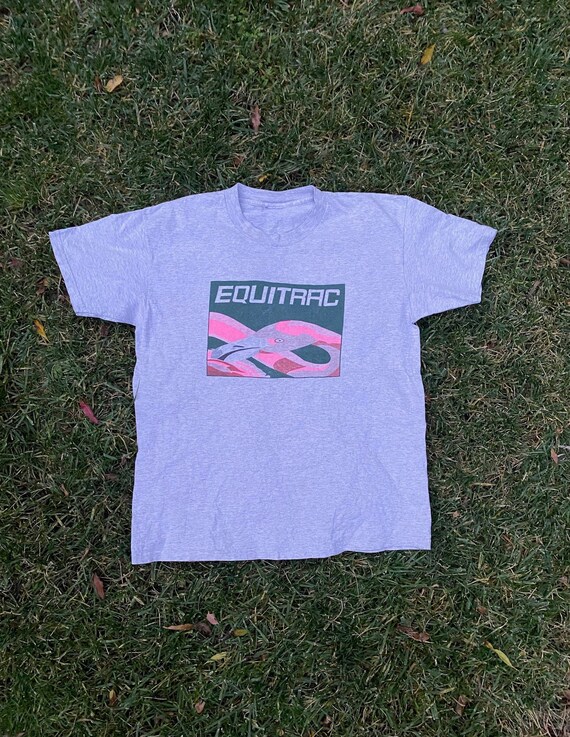 Vintage Equitrac Flamingo Shirt L - image 1