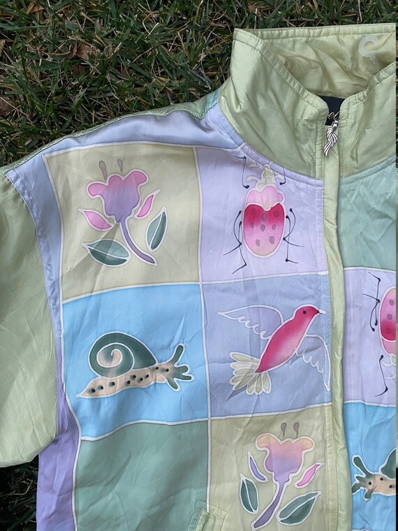 Vintage Silk Creatures Jacket - image 5
