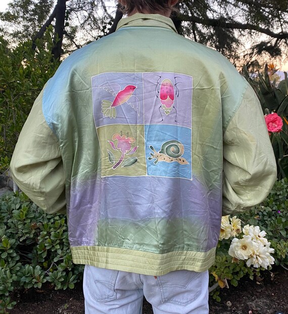 Vintage Silk Creatures Jacket - image 4