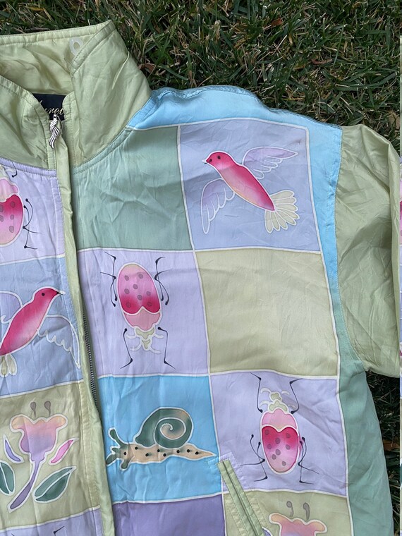 Vintage Silk Creatures Jacket - image 7