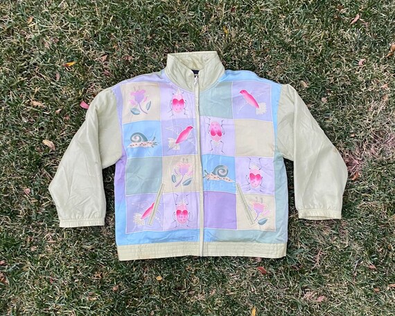 Vintage Silk Creatures Jacket - image 1
