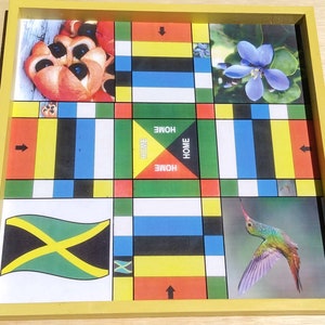 Classic Jamaican Ludi Board