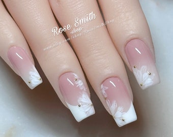 Blossom French | Press On Nails