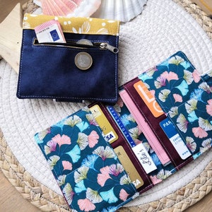 Pochette ADLINE, porte cartes, papier officiels, porte CNI, carte d'identité, permis de conduire, idée cadeau, accessoire femme