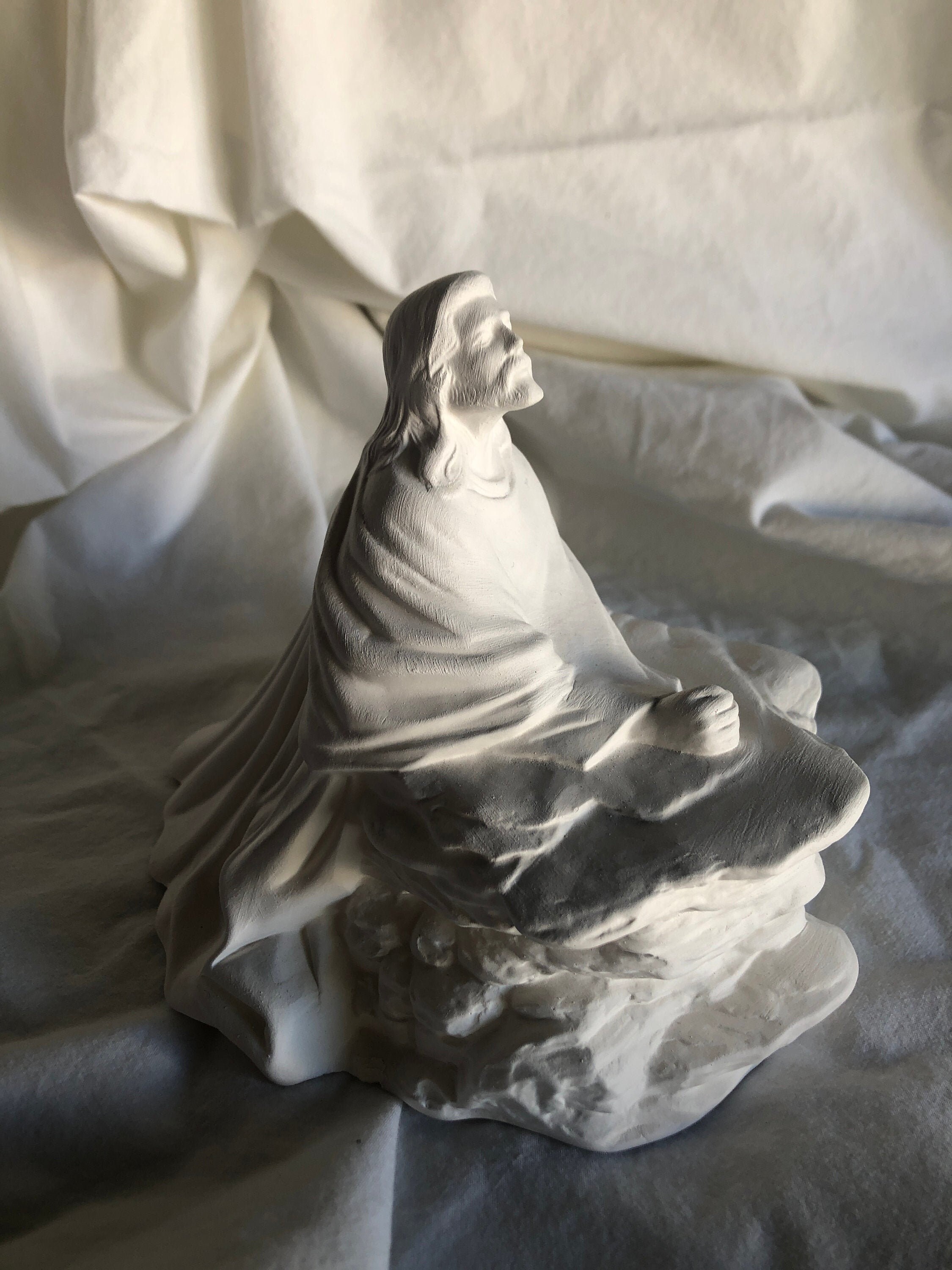 Statue of Jesus Christ in the garden of Gethsemane. Christs Etsy