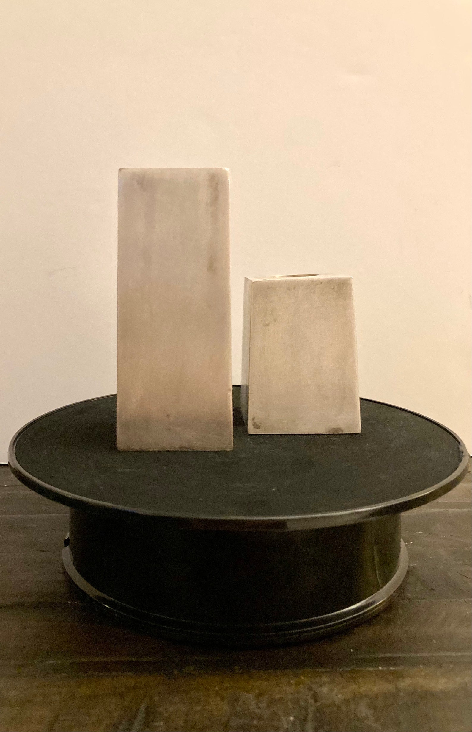 Vintage Keramik Scheune Silber Nickel Obelisk Rechteckige | Etsy