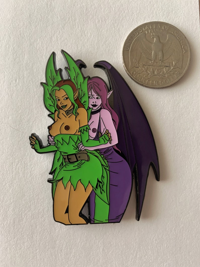 fairy enamel pin