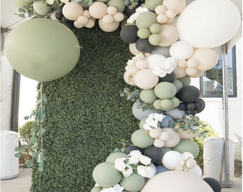 Download Green Balloon Garland Etsy