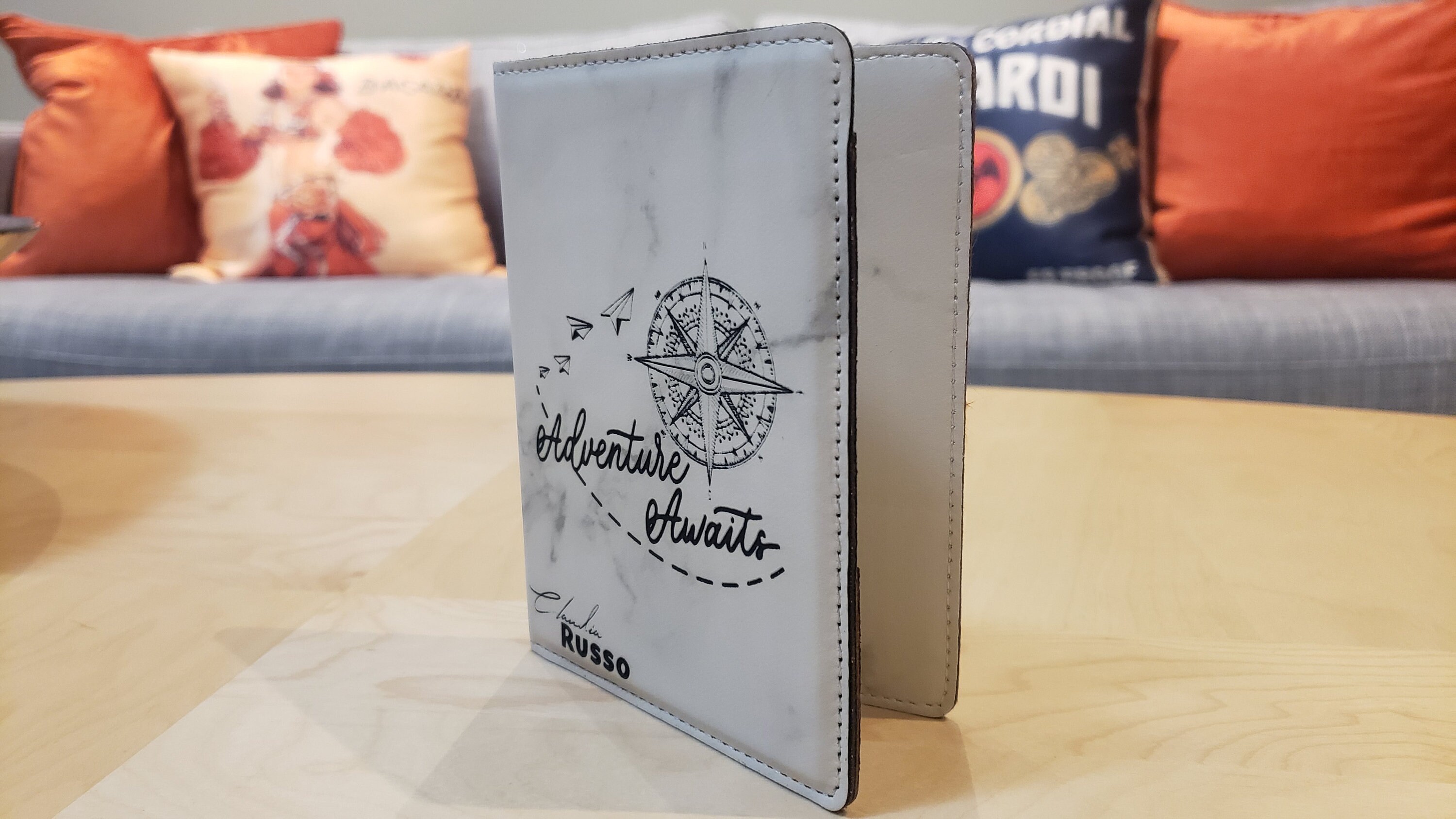 Personalized Passport Holdergift for All Occasions Custom Etsy