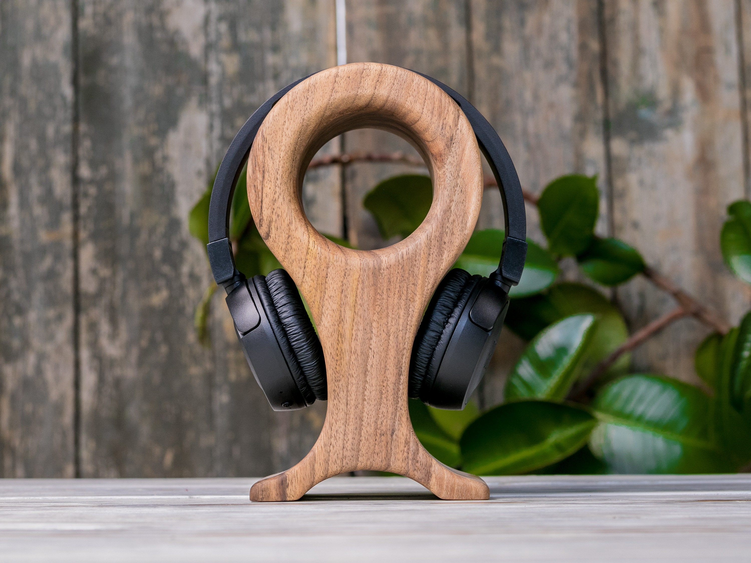 Gifts for Men Who Have Everything Wood Headphone Stand 