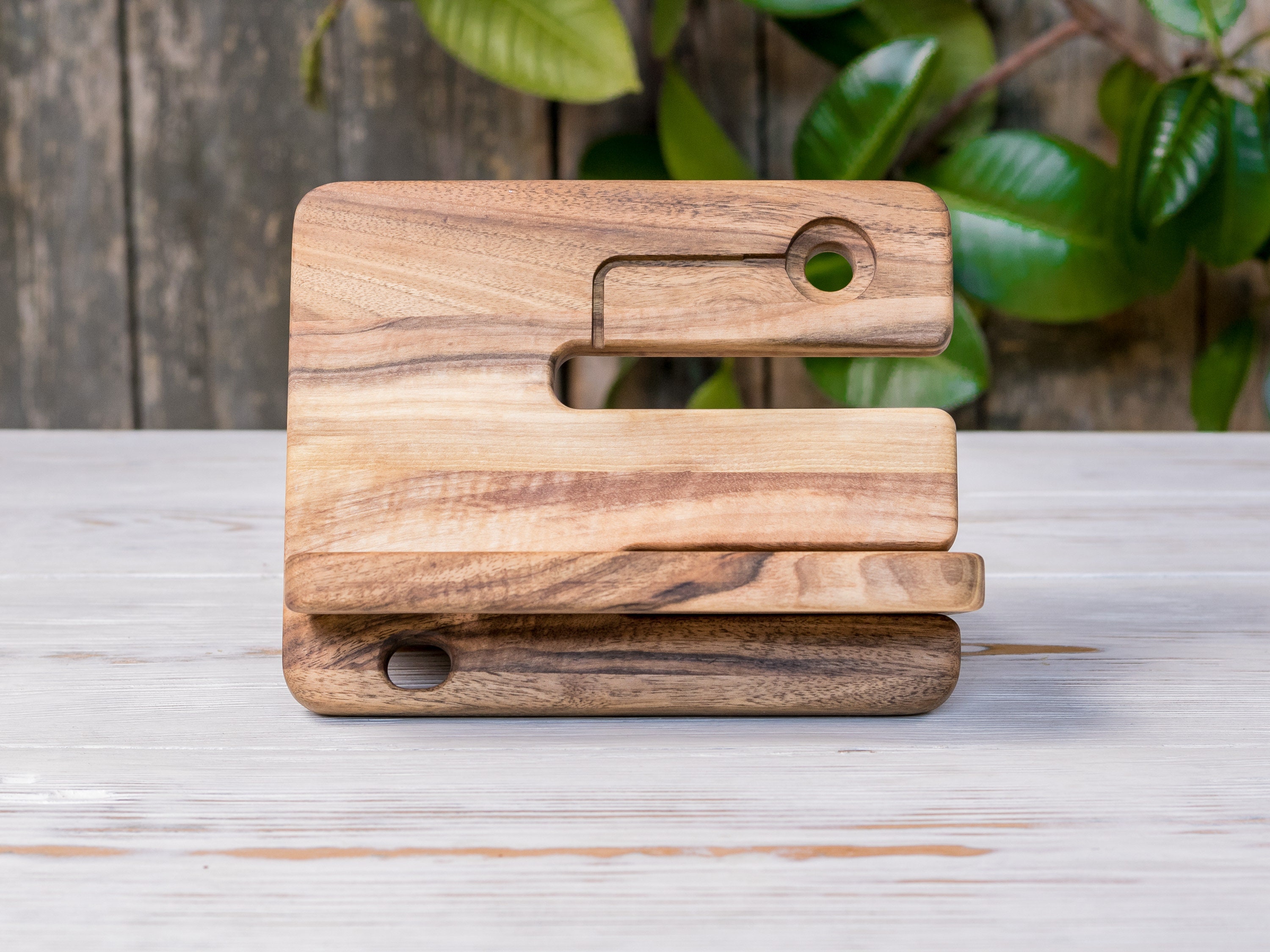 Samsung Galaxy Watch Charging Nightstand Organizer Wood Desktop Entryway Organizer Unique Gifts Phone Docking Station Men Docking Station Etsy