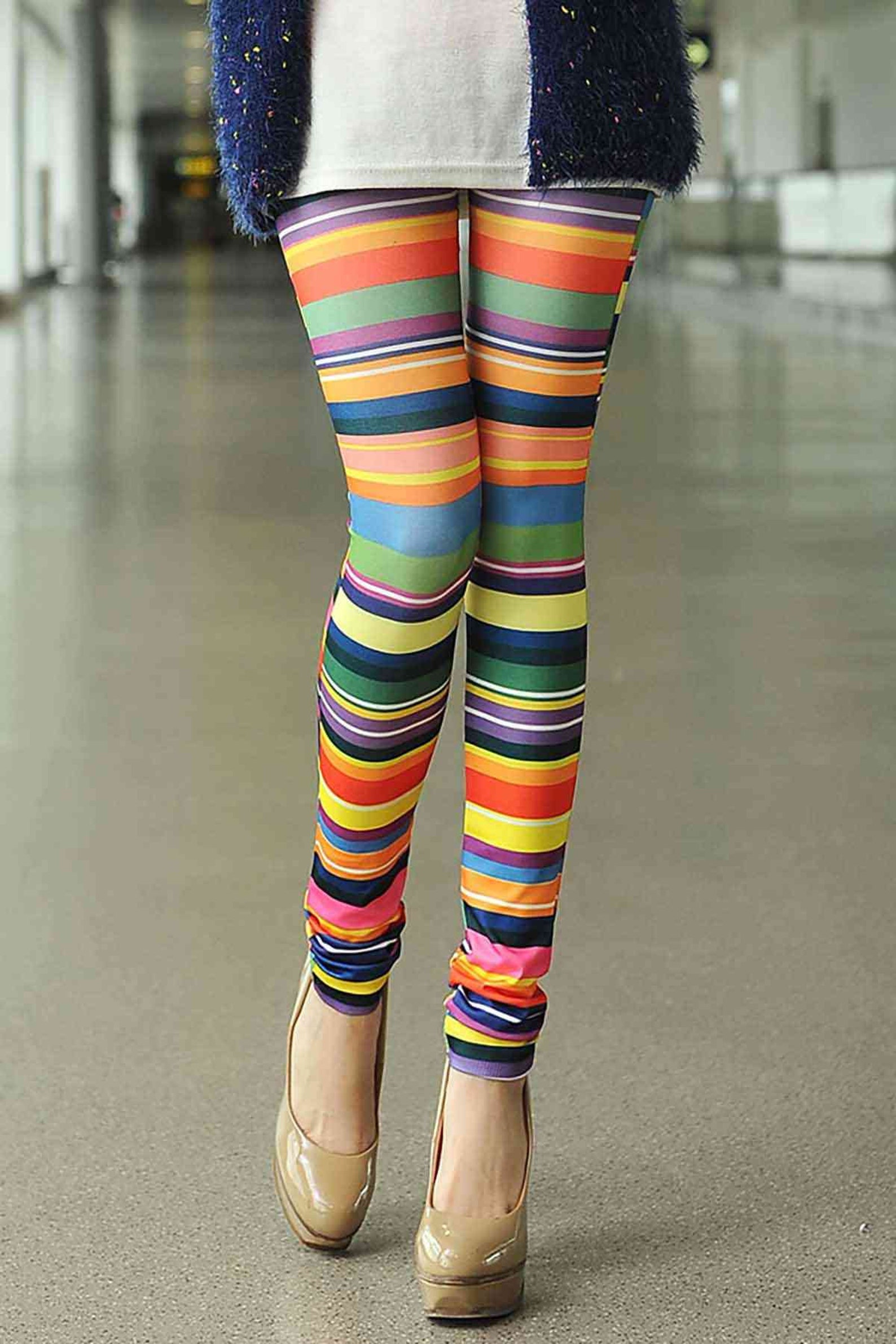 Multi Color Leggings Women and Girl Leggings New Season Etsy