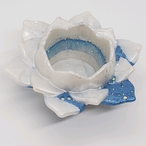 Lotus Candle Holder, Candle Holder, Ring Dish, Flower Candle Holder, Tealight Holder, Votive Candle Holder, Lotus Flower, Trinket Dish