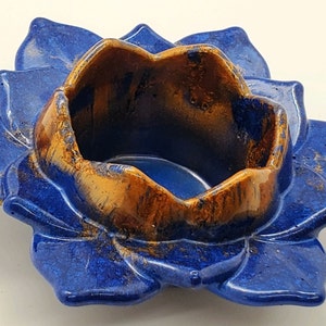Lotus Candle Holder, Candle Holder, Ring Dish, Flower Candle Holder, Tealight Holder, Votive Candle Holder, Lotus Flower, Trinket Dish