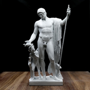 Ares (Mars) - Eros (Cupid) Mythological Statue | Size Option |