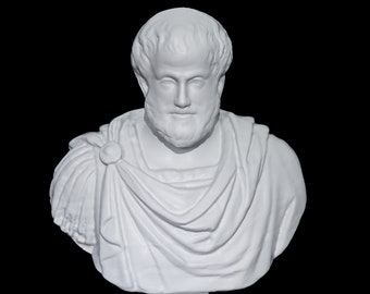 Aristotle Philosopher Bust |Choosable Size|