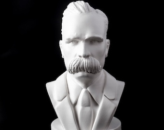 Friedrich Nietzsche Bust | Existentialism & Nihilism Thinker | Size Option |