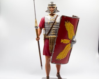10" Roman Legionary Statue/Figurine