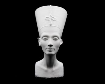 Buste de Néfertiti - Réplique d'une statue de la reine de l'Égypte ancienne | Option de taille |