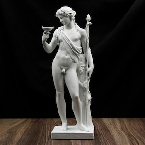 Estatua de Dioniso-Baco - Dios mítico griego. Regalo para amantes del vino. Tamaño disponible.