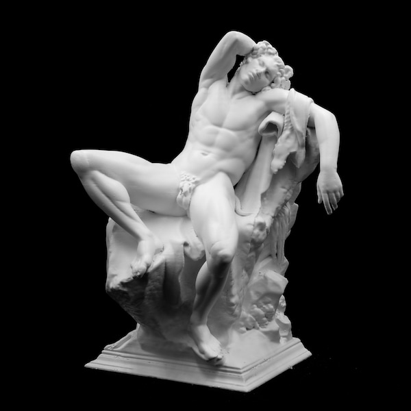 Barberini Faun or Drunken Satyr Statue |Choosable Size|