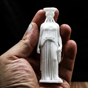 Caryatid C Erechtheion | High Detail Resin Printed Miniature | Ancient Greek Figurine