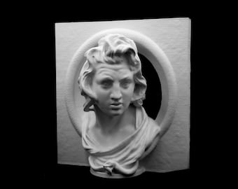 Alexander the Great Relief "Vincenzo Gemito Work" |Wall Hanging|
