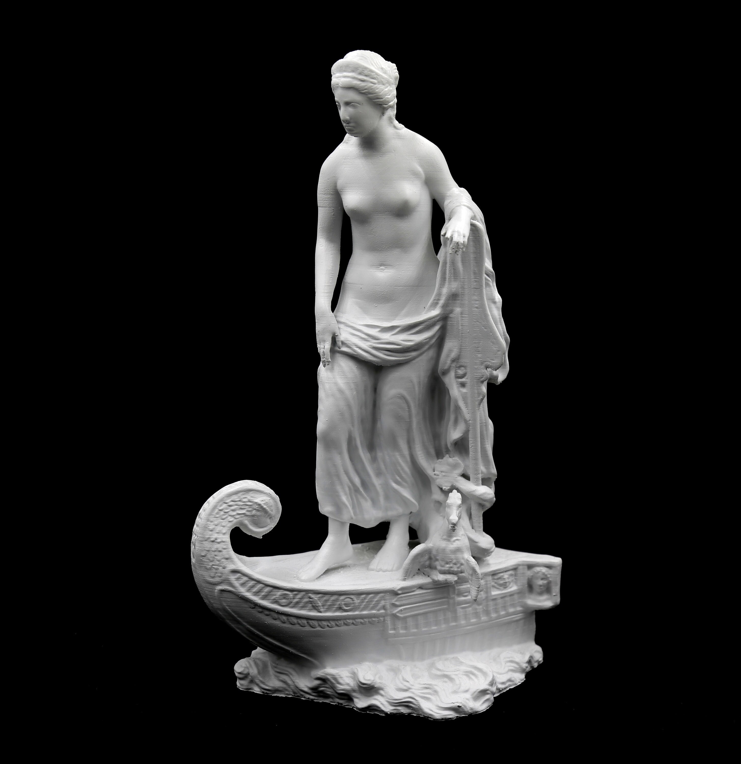 【A SANTNI】ギリシャ神話 三美神像 裸婦像 西洋彫刻 ITALY A.Santini サンティーニ 裸婦像 イタリア製 ヴィンテージ