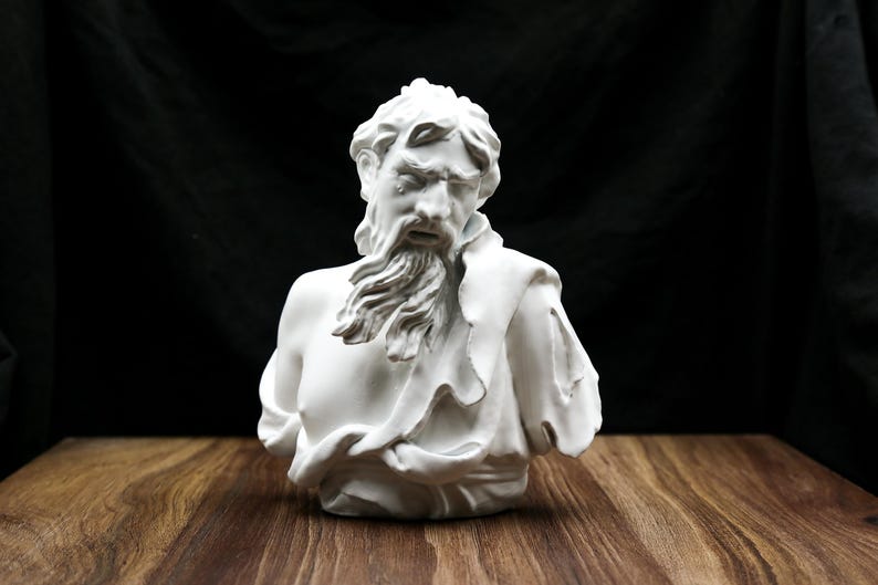 Heraclitus Greek Philosopher Bust | Gift for Thinkers | Size Option | image 1