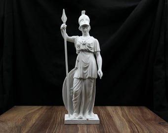 アテナ像 ギリシャの女神 アラバスター製 金黒 16cm×18cm - Etsy 日本