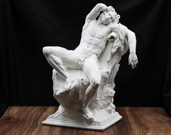 Barberini Faun or Drunken Satyr Statue |Size Option|